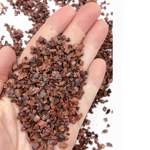 ชิปพลอยตาเสือคริสตัลสีแดงหินอัญมณีขัดเงาแบบหลวมๆหินกรวดหินอาเกตบำบัดตามธรรมชาติ - Product Image 5