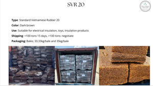 โรงงาน Phuc thinh ผู้ผลิตที่เชื่อถือได้ของยางพรีเมี่ยม SVR 20 - Product Image 4