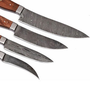 Juego de Cuchillos de Cocina de Acero de Damasco Hechos a Mano en Fábrica con Servicio OEM Personalizado al por Mayor - Product Image 5