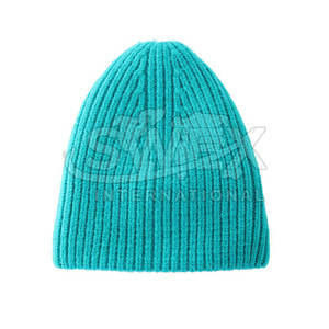 Premium Quality Latest Design Jacquard Beanie Hats Wholesale 100% Wool & Cotton Customized Jacquard Beanie Hats - Product Image 3