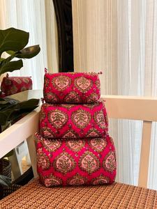 Bolsa de Cosméticos de Algodón Resistente al Agua, Estilo Vintage, con Cierre Grande, Ecológica, para Guardar Maquillaje - Product Image 5