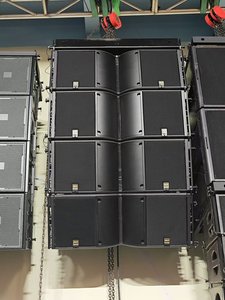 Haut-parleur passif double 12 pouces à 2 voies, 800W RMS, avec deux bobines LF de <span class=keywords><strong>3</strong></span> "et deux pilotes HF de 2" pour concerts - Product Image 2
