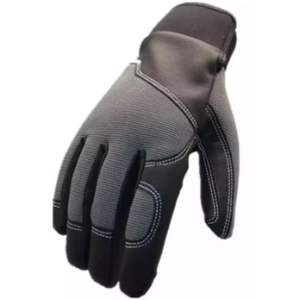 Fabricación de guantes de mecánico Guantes DE TRABAJO Guantes de mecánico de trabajo pesado de cuero - Product Image 4