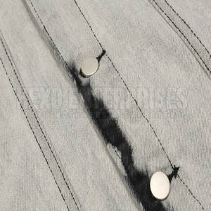 แจ็คเก็ตยีนส์ผู้ชายคุณภาพพรีเมียม สไตล์ไฮสตรีท ผ้าแคนวาสคอตตอน 100% ออกแบบเอง ผลิตในปากีสถาน ขายส่ง - Product Image 6