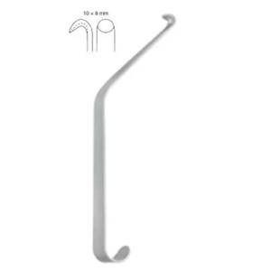 OBWEGESER Stainless Steel Manual Mandibular <b>Channel</b> Retractor 17.5CM <b>Plastic</b> Surgery Instrument Set FS Ortho - Product Image 1