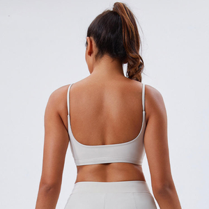 Soutien moyen de haute qualité soutien-gorge de sport réglable respirant sans couture Fitness Yoga course entraînement Sport soutien-gorge haut pour actif - Product Image 6