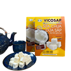 Vicosap macapuno มะพร้าวแห้งออร์แกนิค100% ผลไม้รูปทรงลูกบาศก์ปราศจากน้ำตาลขนมรสเปรี้ยวส่งออกบรรจุจำนวนมากแปรรูป - Product Image 1