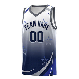 เสื้อเจอร์ซีย์ฝึกซ้อมบาสเก็ตบอลสไตล์วินเทจตามสั่งแนวสตรีทเสื้อฟุตบอลฝรั่งเศสพิมพ์ลายกีฬา - Product Image 6