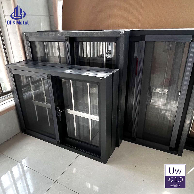 Wholesale Aluminum Alloy Integrated Double Glazed Glass Windows with ...