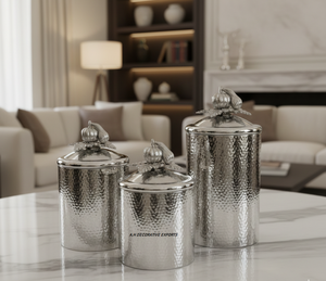 Recipiente para Té de Acero Inoxidable Martillado a Mano, Diseño Ecológico No Tóxico, Tapa con Hebilla para Almacenamiento - Product Image 2