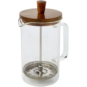 Cafetière à piston personnalisée en ivoire, gadgets élégants - Product Image 4