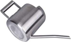 Regadera de acero galvanizado con acabado resistente a la oxidación y boquilla desmontable para plantas de interior y exterior Suministro de riego de jardín - Product Image 3