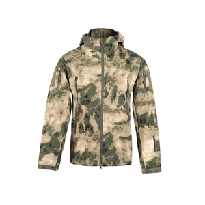 Logotipo personalizado Hombres Deportes al aire libre Ropa DE TRABAJO táctica Soft Shell Impermeable Cortavientos Chaqueta Softshell de lana a prueba de viento - Product Image 6