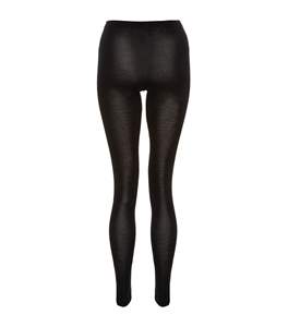 2025 nouveau à la mode noir pure soie maigre ajusté Leggings personnalisé femmes pantalons de sport Sports d'hiver coton pantalon - Product Image 4