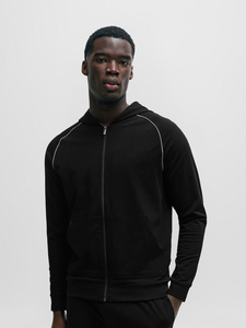 Durable Material Comfortable Men Hoodies Slim Fit Men Hoodies Apparel Clothing Men Hoodies For Sale In Black Color - Product Image 5