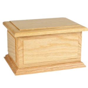 Buen precio, urna de cremación hecha a mano, urna conmemorativa, urna funeraria de madera para cenizas humanas de la fábrica de Vietnam - Product Image 1