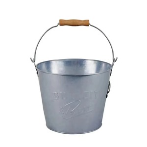 Seau à glace en métal de luxe avec poignée Refroidisseur à vin Refroidisseur à bière Bol à champagne Parfait pour le bar à domicile ou les célébrations en plein air - Product Image 3