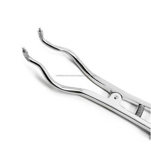 Kit de Dique de Goma Endodóntico Quirúrgico de Precisión Mundial WPS-RDE-102 con Pinzas Brinker, Agarre Ergonómico, 3 Posiciones de Mandíbula, Autoclavable - Product Image 5