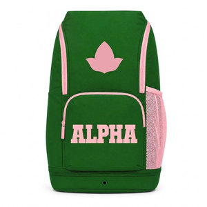 Alfa |   Kapa |   Mochila Alpha Sorority de Cordura, Resistente, para la Escuela, Universidad, con Correa de Hombro Ajustable, Bolsa de Viaje - Product Image 1