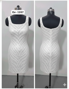 ชุดราตรีปักลายลูกปัดมือเซ็กซี่หรูหราและหรูหรา - Product Image 3