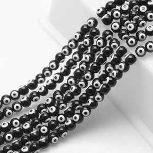Wholesale Price Colorful Quality Round <b>Jewelry</b> Evil Eyes 6mm 8mm 10mm Bulk Bags Factory Price <b>for</b> Necklace/bracelet <b>Making</b> - Product Image 5