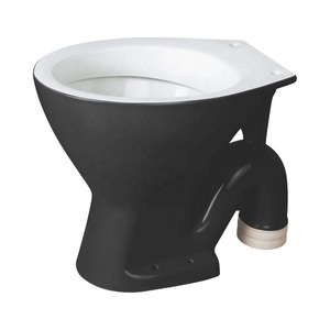 Bleu rustique Vitrosa Double couleur céramique EWC S/P piège toilette européen eau placard Designer Pan ensemble - Product Image 2