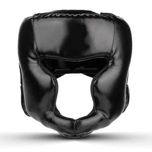 Protector de cabeza de boxeo profesional superventas, protector de cabeza con logotipo personalizado, equipo de protección de boxeo, cuero de vaca de la mejor calidad - Product Image 2