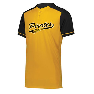 Jersey de béisbol con dos botones, camisa deportiva personalizada, con botones, a la venta - Product Image 4