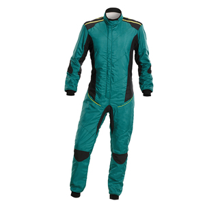 Traje de Carreras de Karting para Hombre de Talla Grande, Transpirable y de Alta Calidad, con Diseño de Cuello Alto, Manga Larga, Cierre Frontal Impermeable con Cremallera - Product Image 5