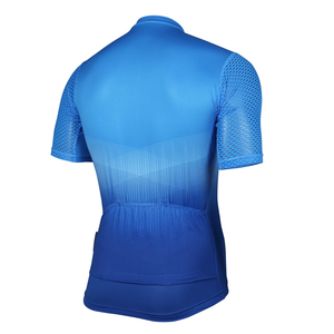 Maillot de cyclisme antibactérien respirant imprimé par sublimation personnalisée à manches courtes pour homme - Product Image 3