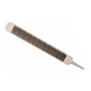 Instrumentos veterinarios profesionales médicos de alta calidad de acero inoxidable de doble cara agarre suave caballo herrador pezuña escofina - Product Image 2