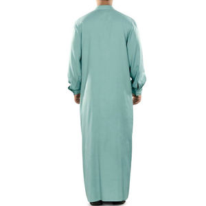 Moderno estilo de Kuwait para hombre Thobe Jubbah 2025 venta al por mayor de alta calidad árabe islámico Daffah Thobes fabricante - Product Image 5