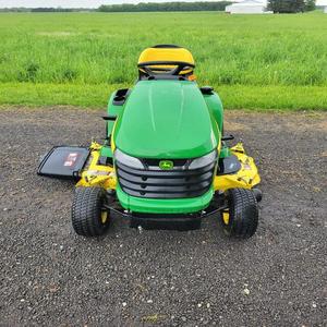 Usado para John for Deer X300 Cortacésped Eléctrico Autopropulsado de 4 tiempos inalámbrico con caja de hierba 1000mm Altura máxima de corte para - Product Image 1