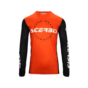 Maillot de football sublimé à col en V pour homme Acerbis MX de J-TRACK INC, séchage rapide - Product Image 1