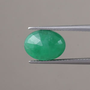 Émeraude naturelle certifiée IGI, pierre précieuse en vrac, 4,24 carats, taille ovale, 12x9 mm, 6 mm, vert premium, cirage/entoilage pour - Product Image 3