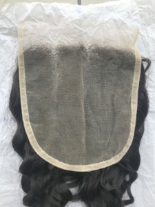 Gran oferta, mechones de cabello virgen brasileño personalizables, cutícula cruda alineada, ONDA DE AGUA, 5*5 cierres, cabello humano rizado, Stock - Product Image 5