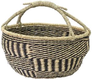 100 % Natural Seagrass Storage <b>Basket</b> Seagrass Storage <b>Basket</b> Bolga <b>Basket</b> With Various Color - Product Image 5