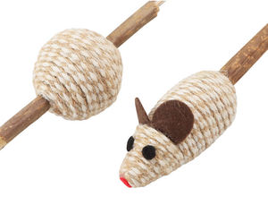 ของเล่นสุนัขเคี้ยวการ์ตูนเป็นมิตรต่อสิ่งแวดล้อมพร้อมไม้กายสิทธิ์แฟนซีสำหรับเล่นทีเซอร์ - Product Image 5