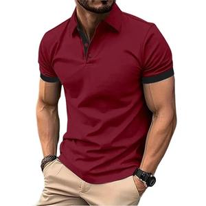 Nueva Camiseta Polo Clásica a Rayas para Hombre, de Algodón, Manga Corta, Bordada, Informal de Negocios, Camiseta Polo Moderna para Hombre - Product Image 4