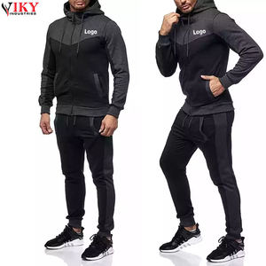 VIKY INDUSTRIES – survêtements de sport avec Logo imprimé personnalisé, survêtement de Fitness avec poches latérales pour hommes - Product Image 6