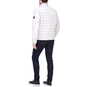 Pakistan Manufacturer Supply New Design Simple Blank Solid Color Custom <b>Waterproof</b> <b>Winter</b> Puffer <b>Jacket</b> for Men - Product Image 2
