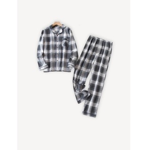 Pyjama d'hiver très vendu pour homme ou femme, vêtements de nuit et détente à domicile, disponible au prix d'exportation - Product Image 5