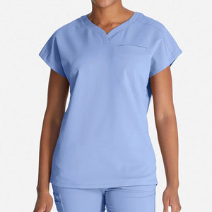 Tenues médicales confortables pour médecins et infirmières, en toile respirante, manches courtes, pour hôpital et clinique - Product Image 6