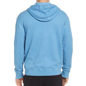 Sweat à capuche zippé pour homme pour les entraînements et les tenues décontractées Sweat à capuche zippé en tissu doux pour homme pour un confort décontracté - Product Image 2