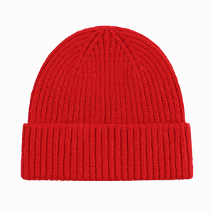 Gorro de punto cálido de invierno personalizado al por mayor, gorro con logotipo bordado personalizado, gorro Unisex para hombre, gorros de punto de invierno - Product Image 2