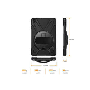 Étui de tablette robuste en silicone Netzy SAFA Defender pour iPad Mini 4, protection antichoc, résistant aux chocs - Product Image 4