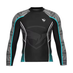 Precio al por mayor MMA Rash Guard Fitness Wear MMA Rash Guard de alta calidad MMA Rash Guard para hombres - Product Image 1
