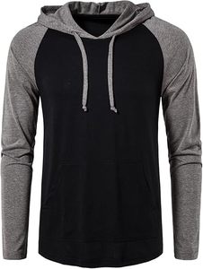 Sudaderas Casuales de Invierno para Hombre, Color Sólido, 100% Algodón, Felpa, Corte Regular, Secado Rápido y Transpirable, Ecológicas, con Bolsillo, Alta Calidad - Product Image 5