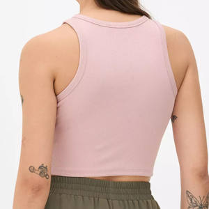 Débardeurs en tricot de couleur unie grande taille pour femmes, shorts décontractés, manches de soutien-gorge respirantes, options de vente en gros - Product Image 6