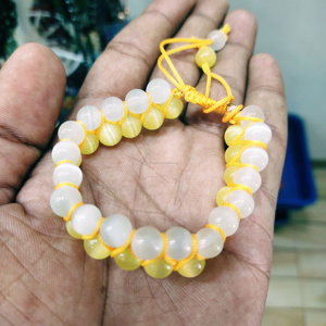 Conception de luxe en gros, nouveaux Bracelets ajustables, Bracelets de Couple, pierres précieuses spirituelle, bijoux de mode, Bracelets en cristal pour femmes - Product Image 2